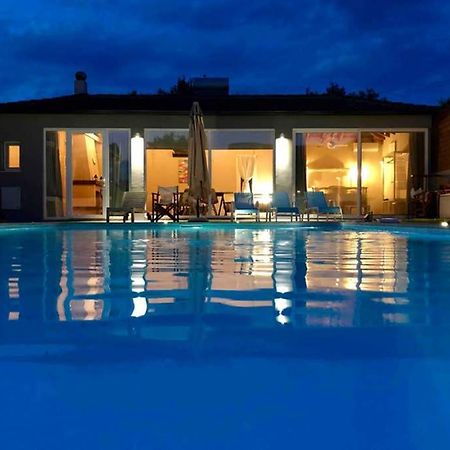 Sunlit Pool House Villa Posidhonia  Bagian luar foto